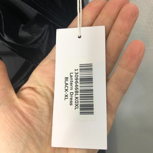 Reformation Lantern Velvet Midi Dress Embellished Cutout Bardot Off the Shoulder - Picture 5 of 12